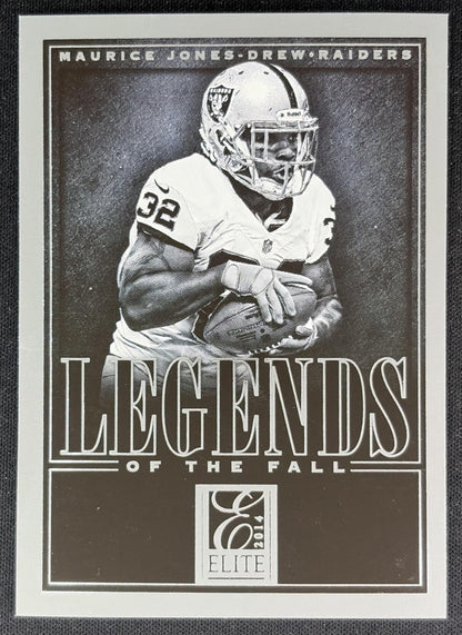 Maurice Jones-Drew 2014 Panini Elite Legends of the Fall Silver Raiders - Front