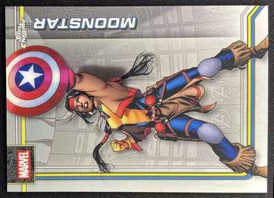 Moonstar 2026 Topps Chrome Marvel Comics Sports Trading Cards