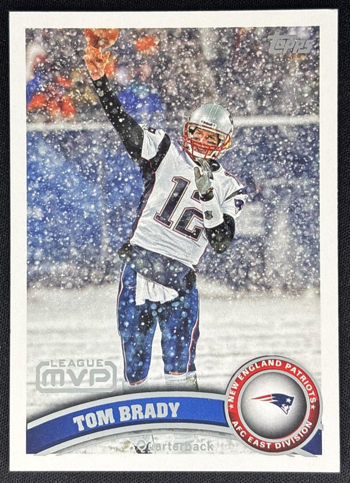 Tom Brady 2011 Topps Patriots League MVP Sports Trading Cards