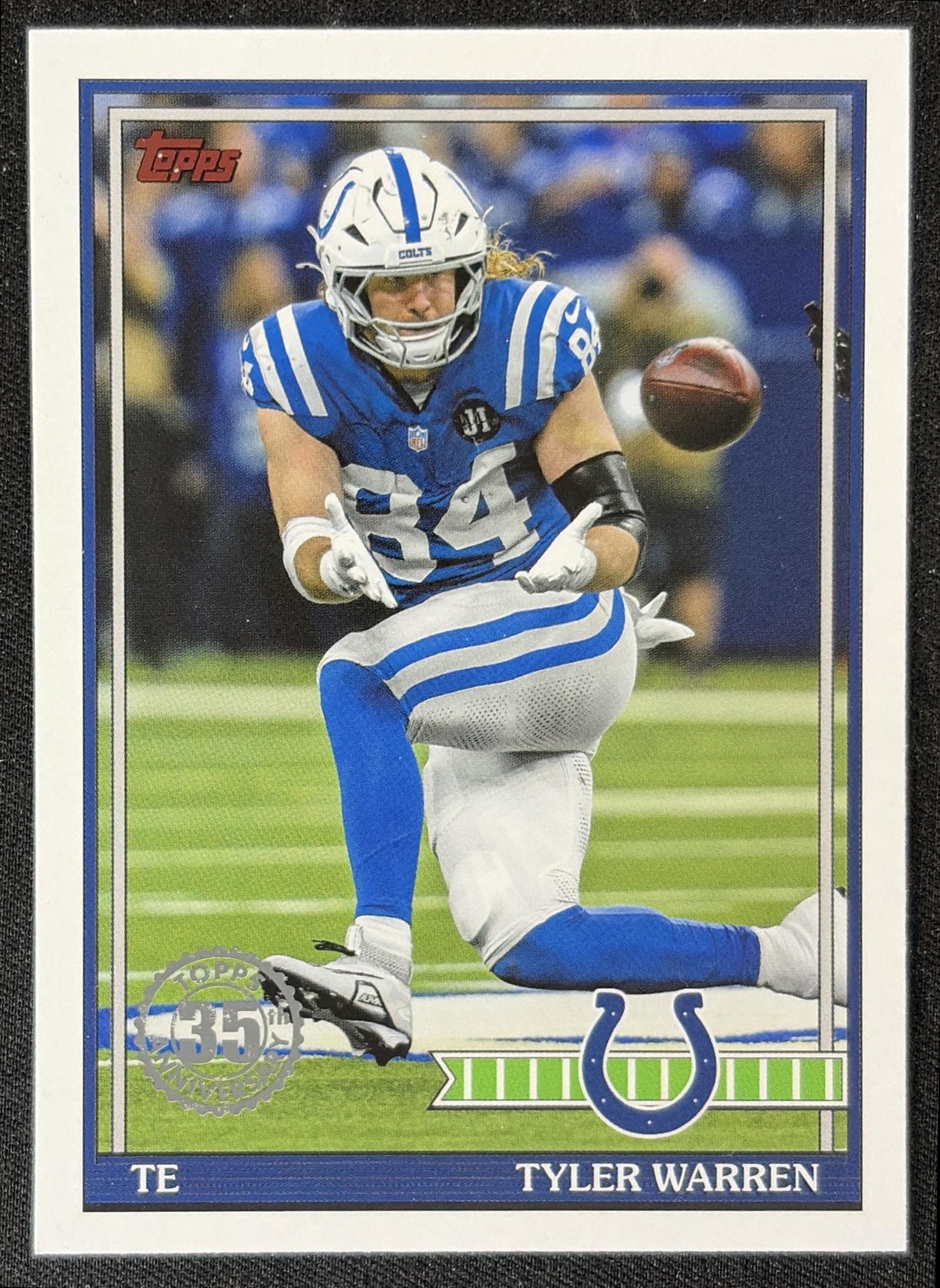 Tyler Warren 2026 Topps 1991 Colts front