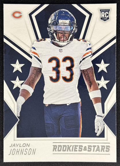 Jaylon Johnson 2020 Panini Rookies & Stars Bears front