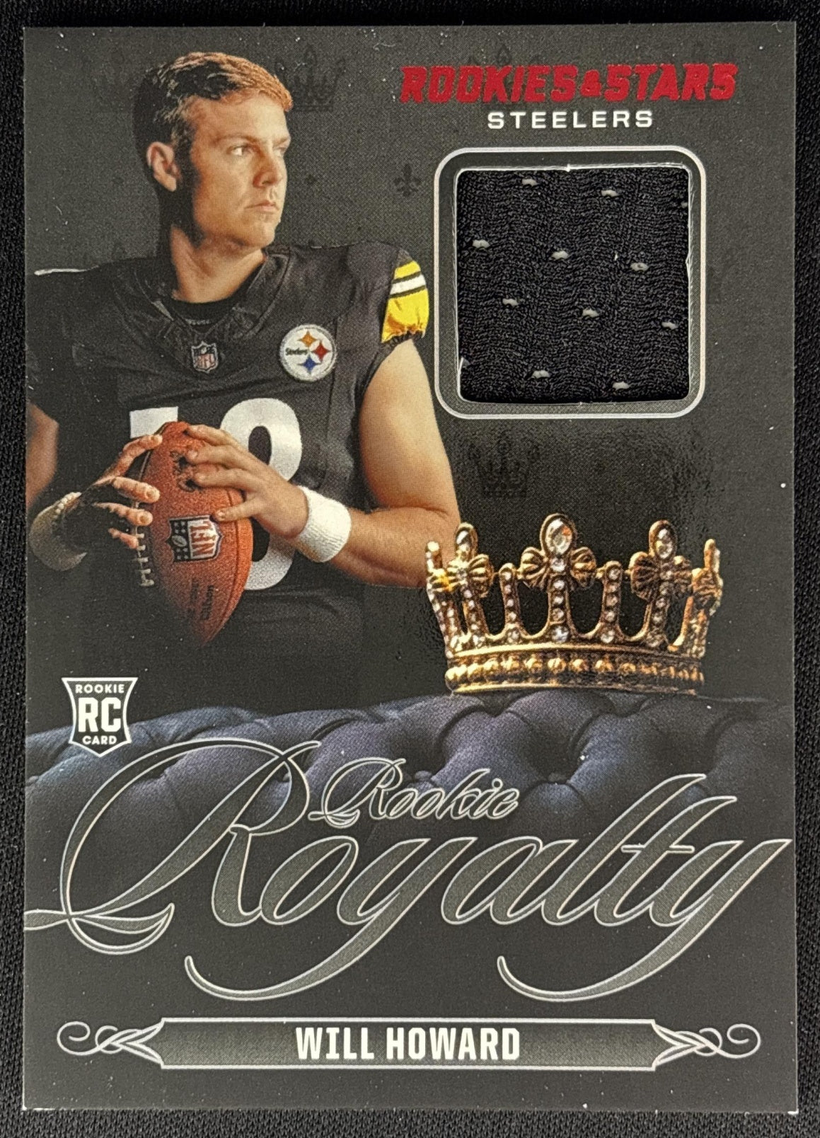 Will Howard 2025 Panini Rookies & Stars Rookie Royalty Steelers Sports Trading Cards