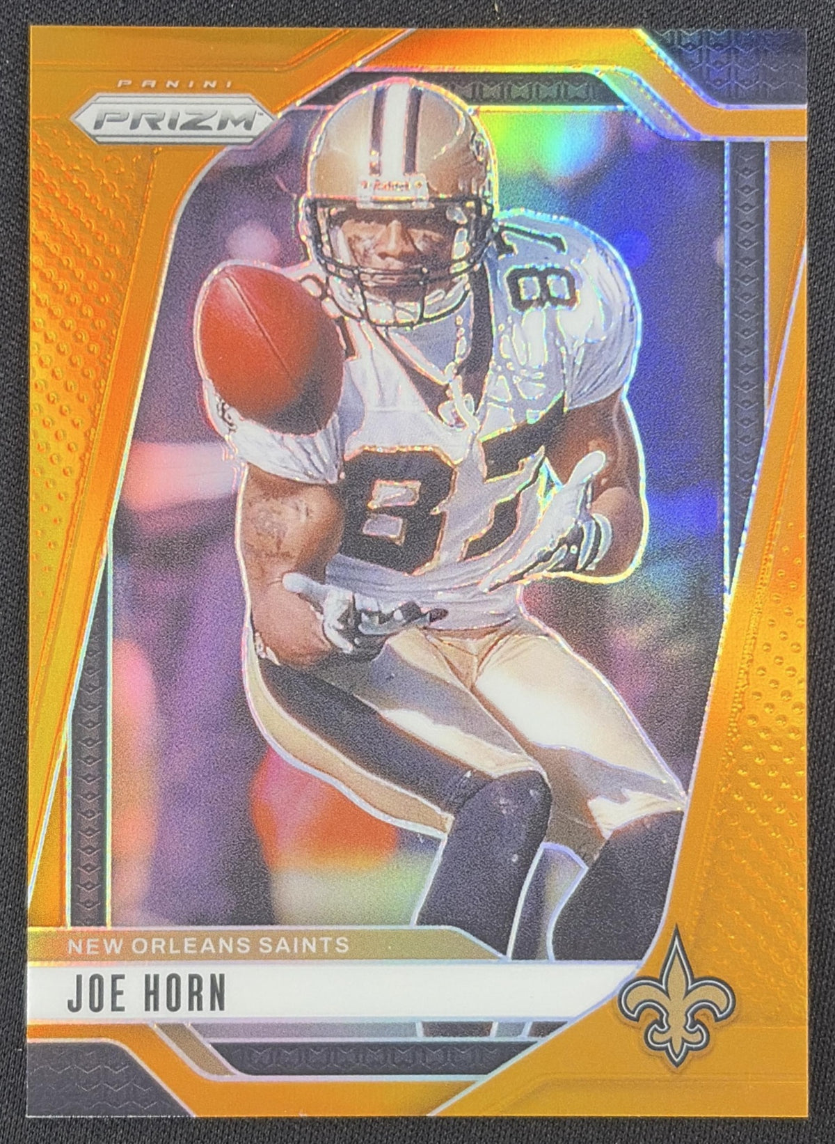 Joe Horn 2024 Panini Prizm Orange /249 Saints