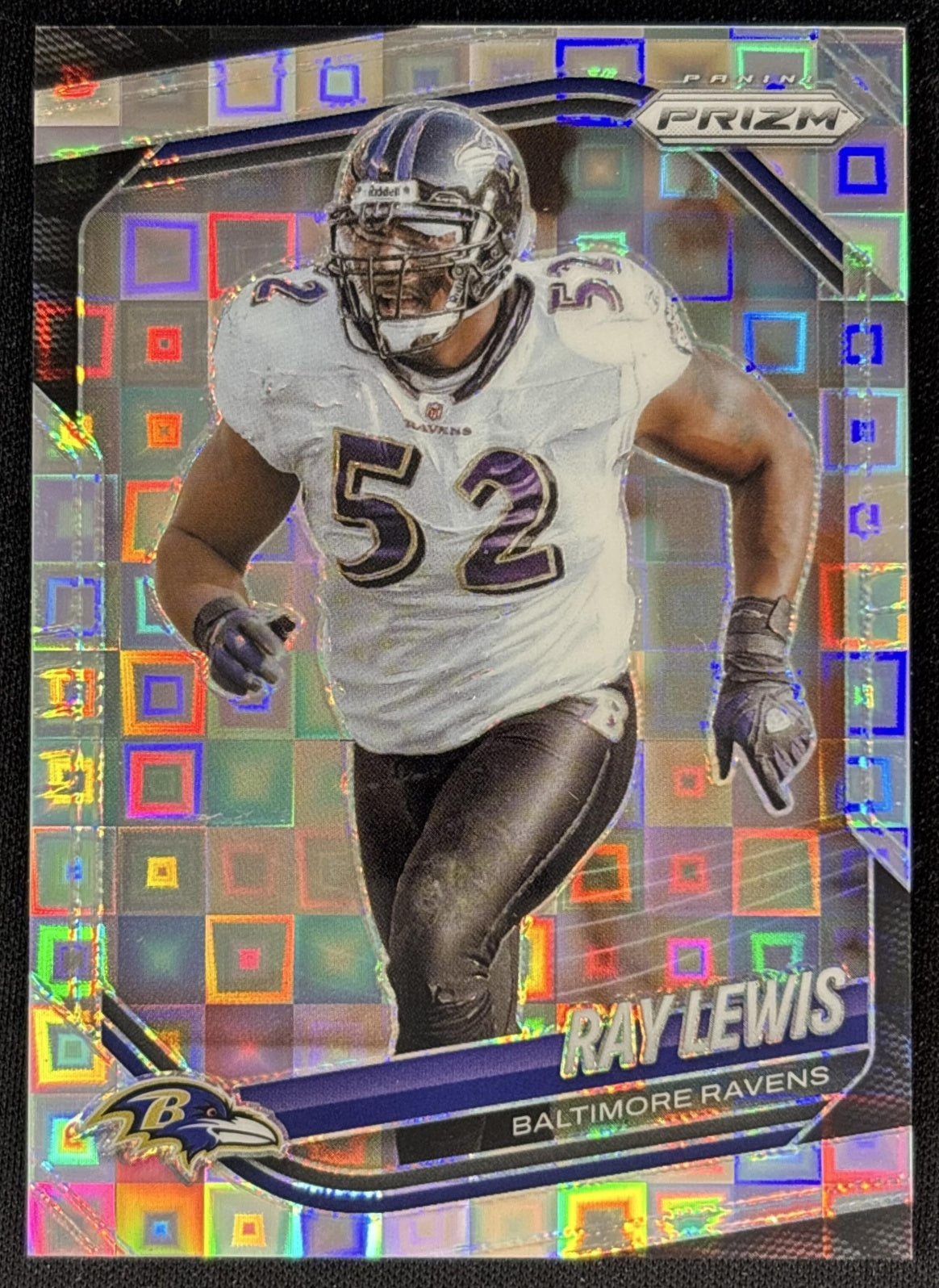 Ray Lewis 2025 Panini Prizm Pandora /400 Ravens front