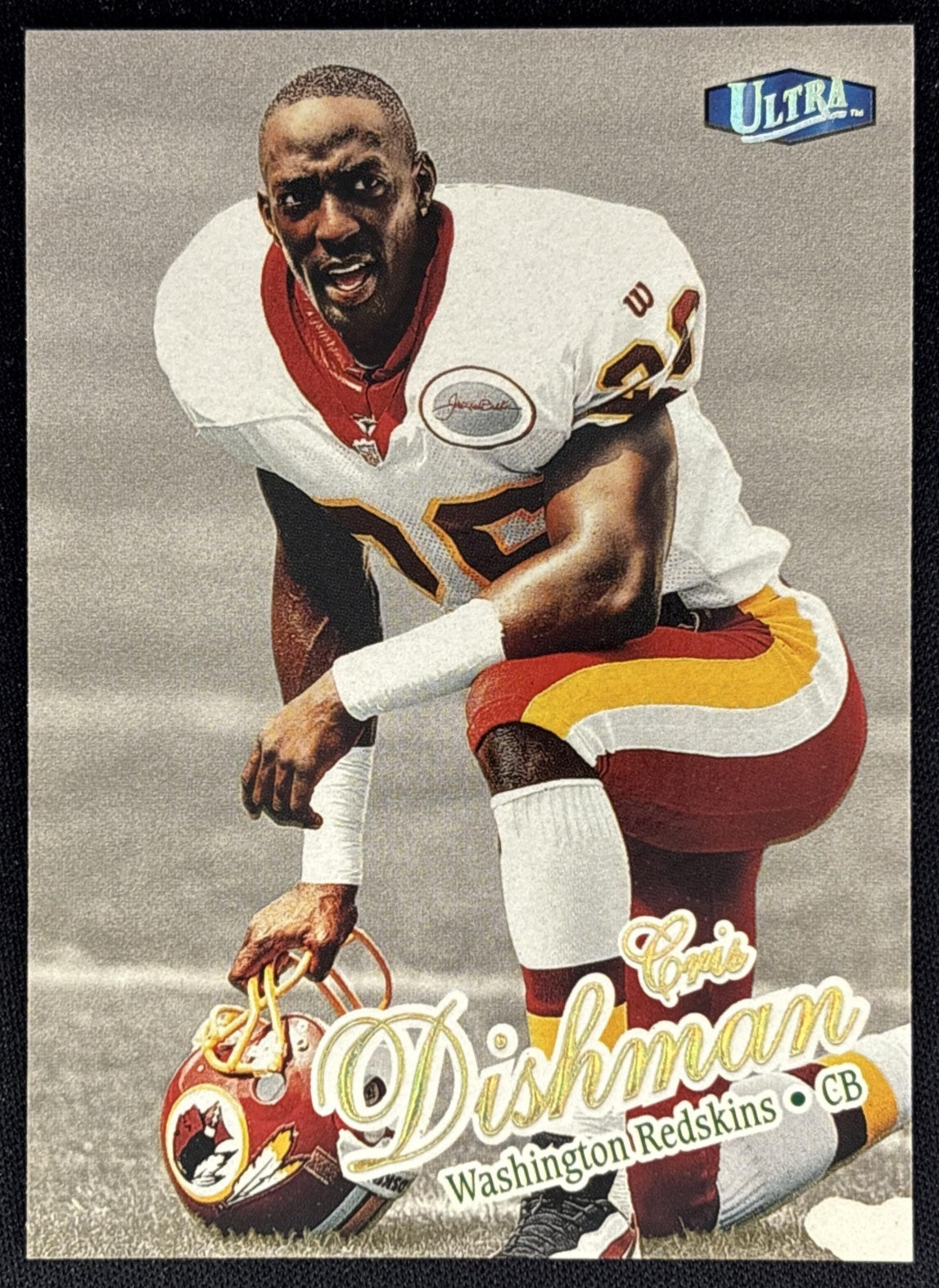 Cris Dishman 1998 Fleer Ultra Gold Medallion Redskins - Front