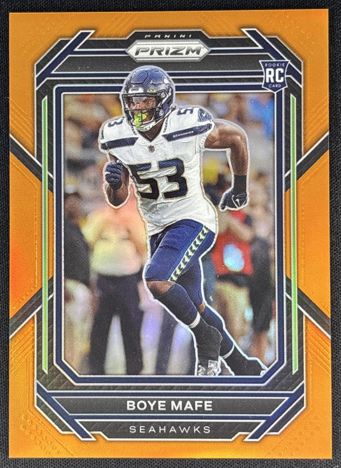 Boye Mafe 2022 Panini Prizm Orange /249 Seahawks