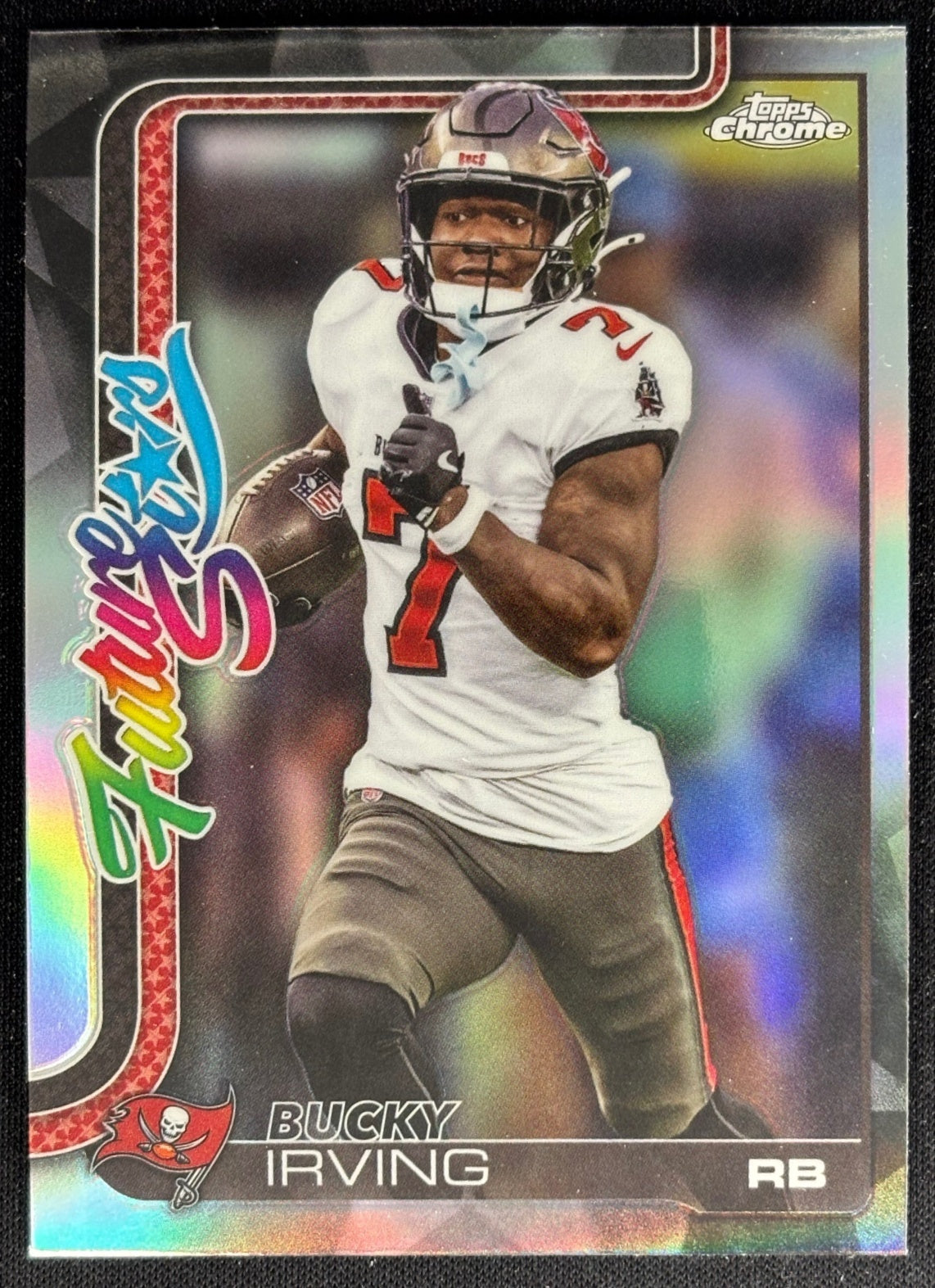 Bucky Irving 2025 Topps Chrome Future Stars Refractor Buccaneers Default Title Football