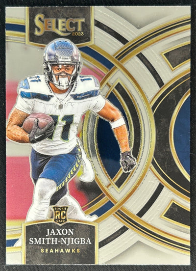 Front of Jaxon Smith-Njigba 2023 Select Seahawks Seattle Seahawks