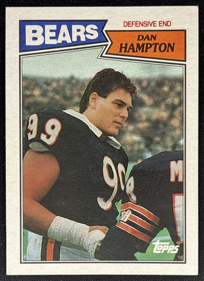 Dan Hampton 1987 Topps Bears - Front