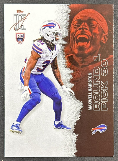Maxwell Hairston 2025 Topps Signature Class Rookie Bills Sports Trading Card