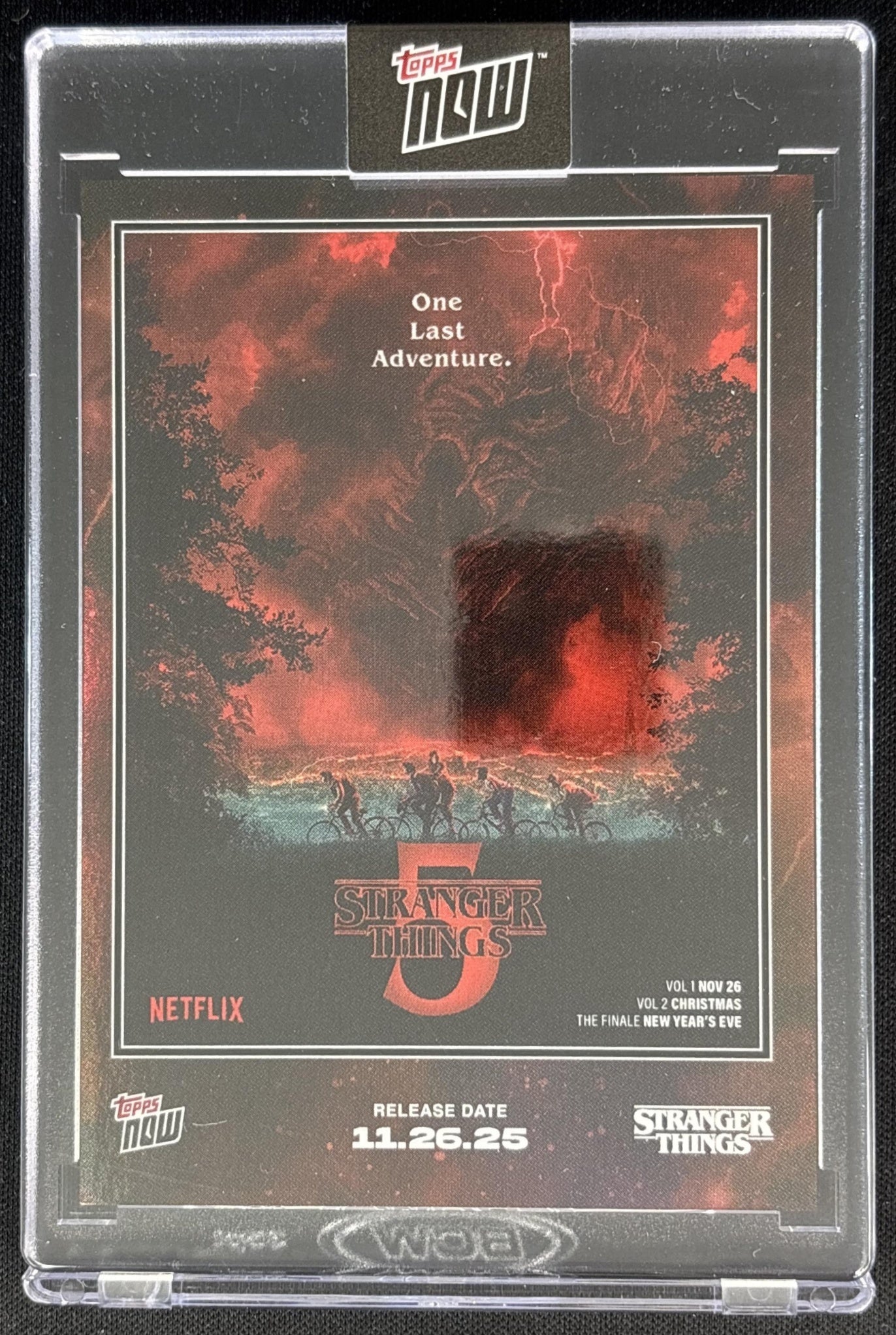 2025 Topps Now Stranger Things 5 Variation