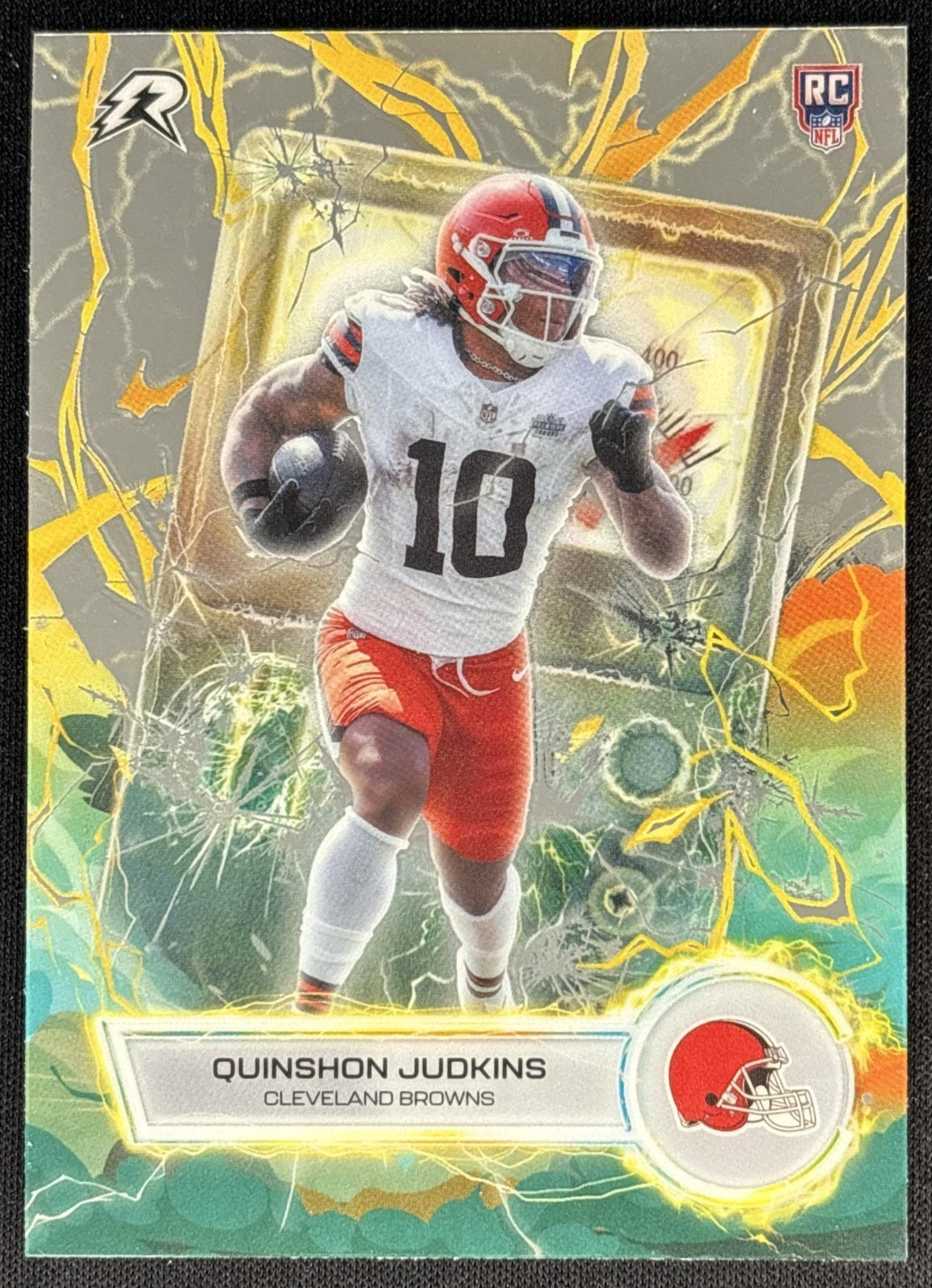 Quinshon Judkins 2025 Topps Resurgence Voltaic Browns