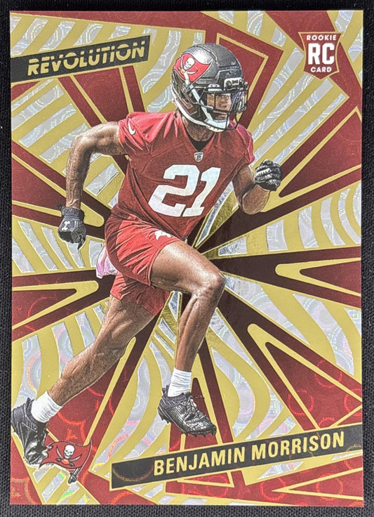Benjamin Morrison 2025 Panini Revolution Rookies Groove Buccaneers Default Title Sports Trading Cards