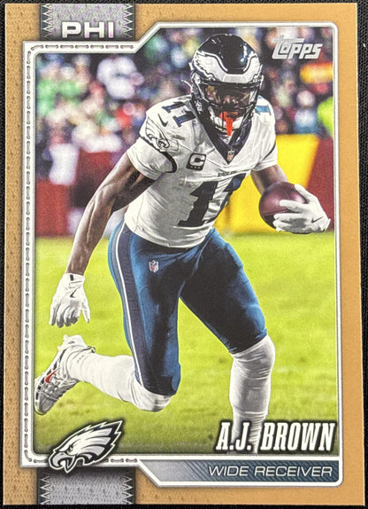 A.J. Brown 2026 Topps Gold /2026 Eagles