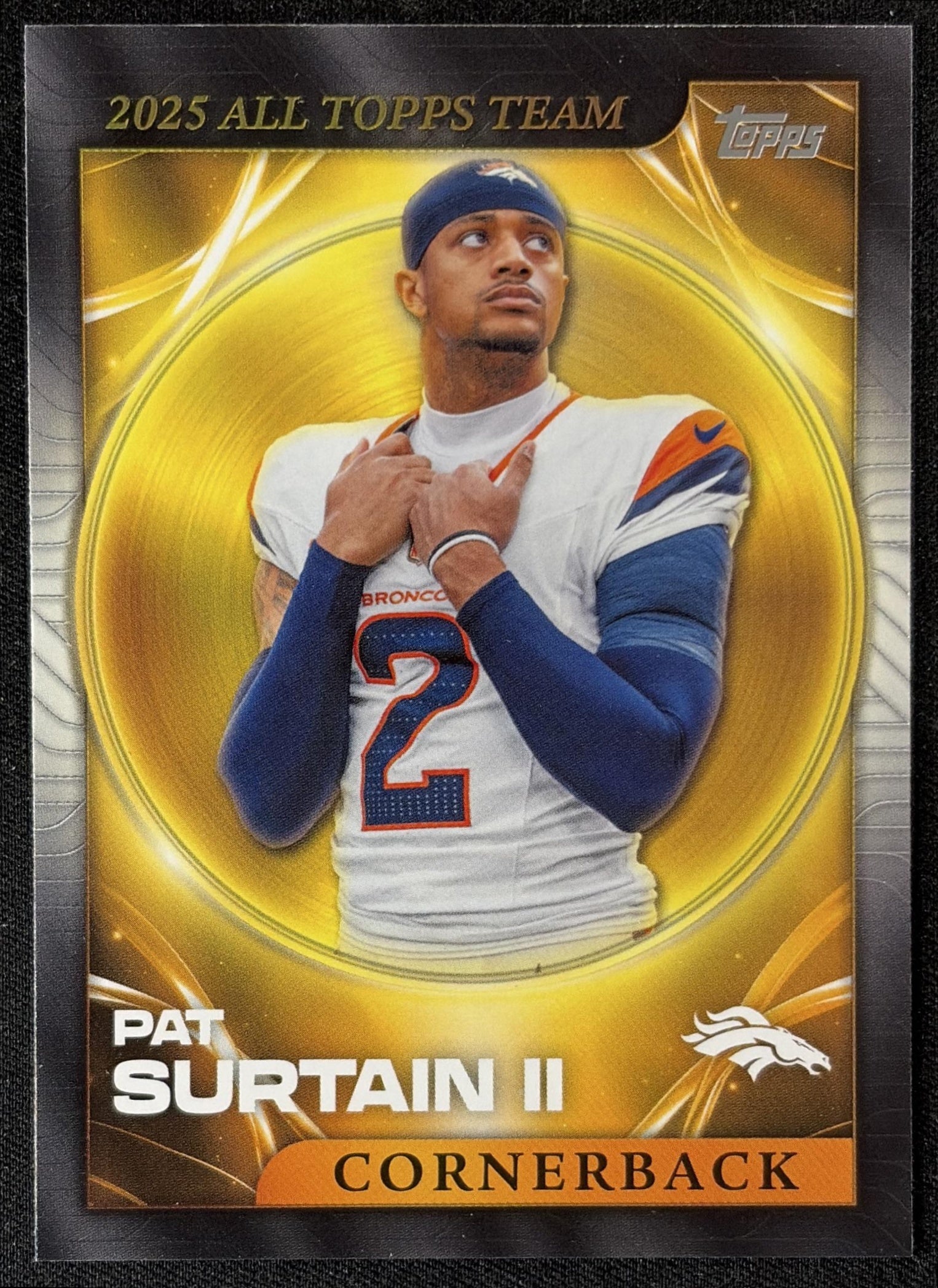 Pat Surtain II 2026 Topps 2025 All-Topps Team Broncos front