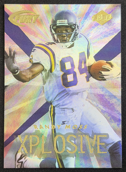 Randy Moss 1999 Collector's Edge Fury Xplosive Vikings
