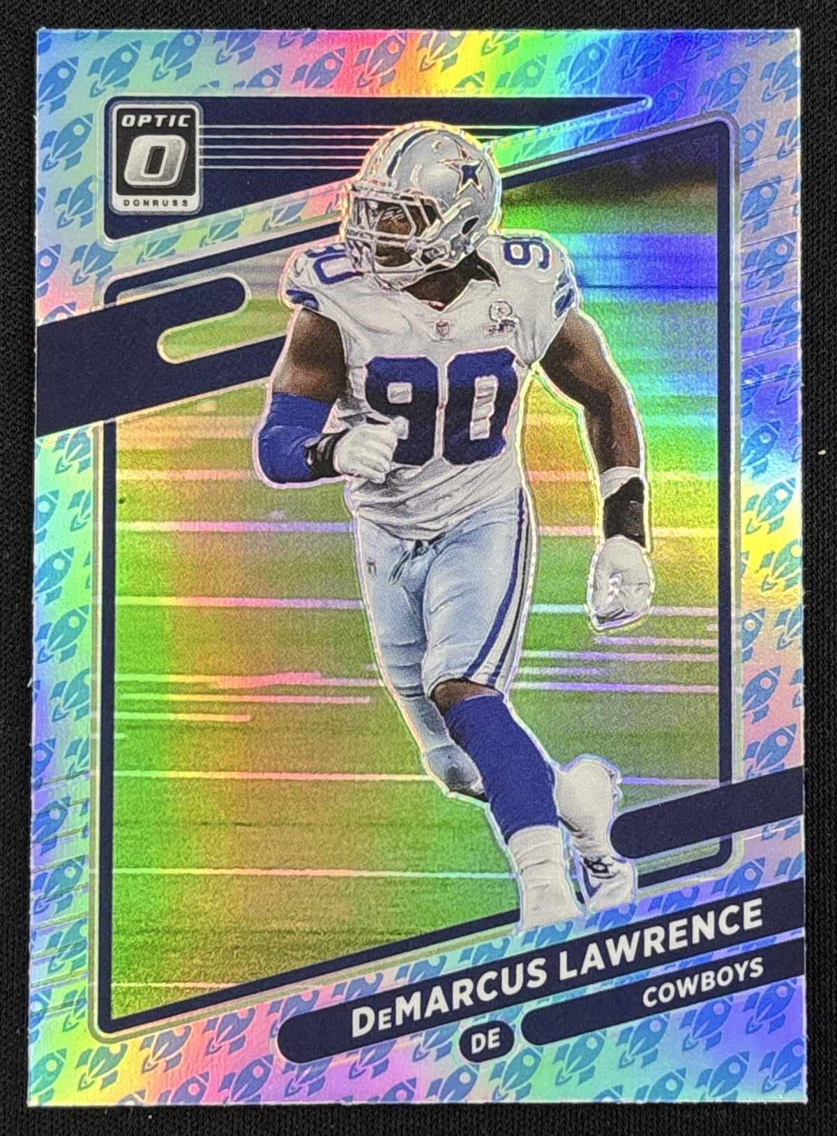 DeMarcus Lawrence 2021 Panini Donruss Optic Rocket Cowboys - Front