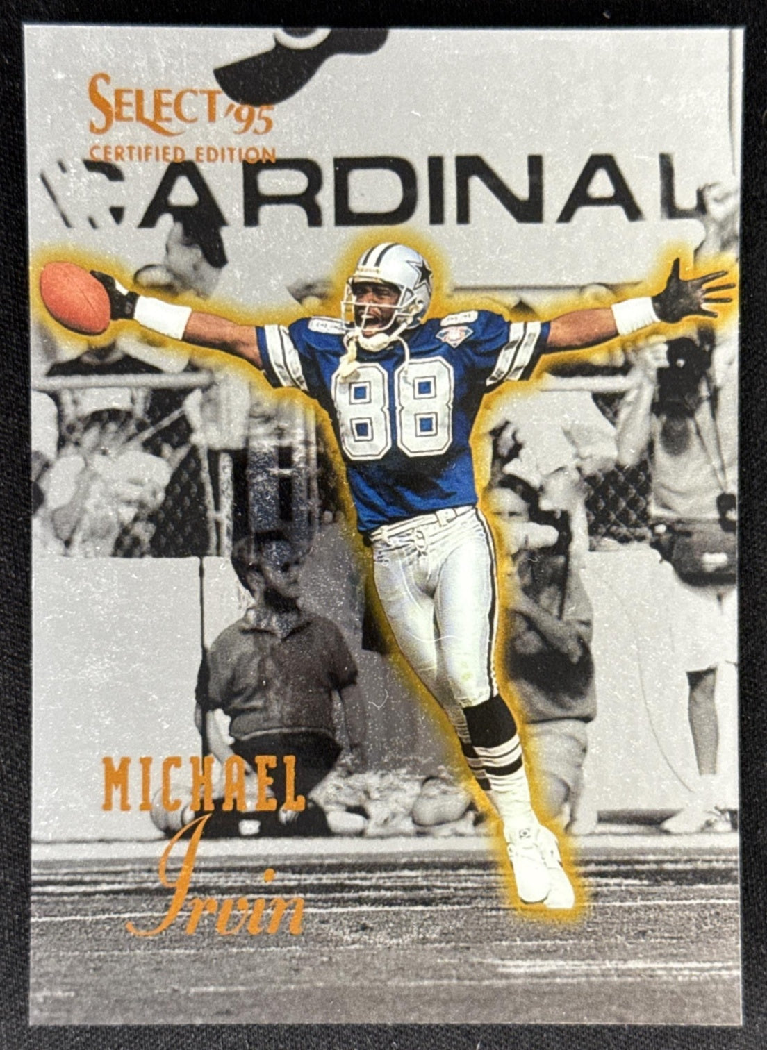 Michael Irvin 1995 Pinnacle Select Certified Cowboys
