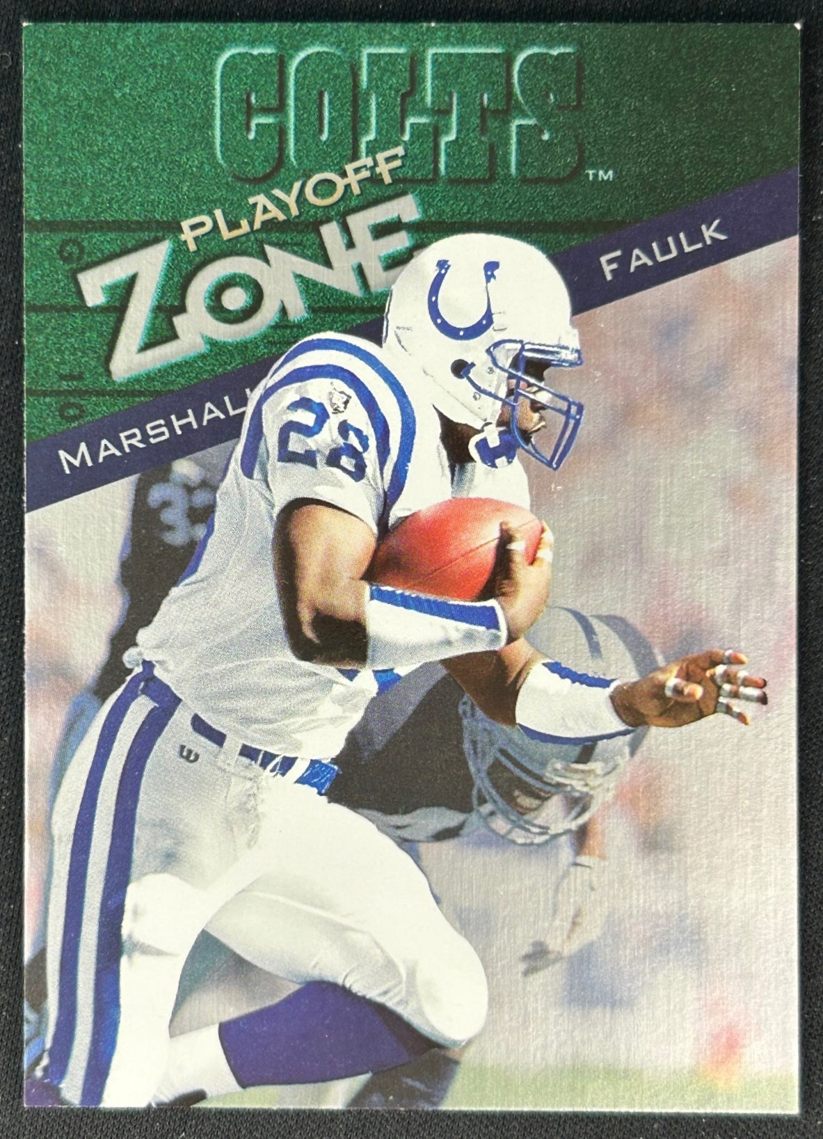 Marshall Faulk 1997 Zone Colts