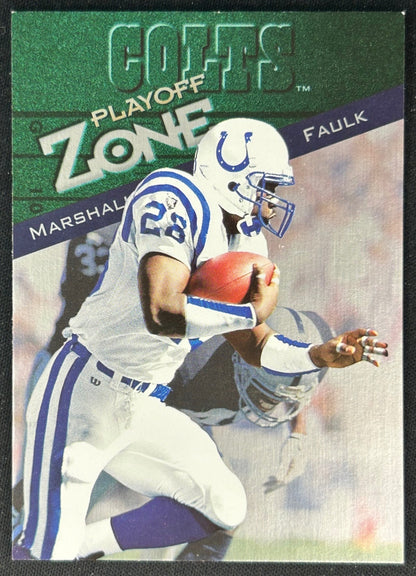 Marshall Faulk 1997 Zone Colts