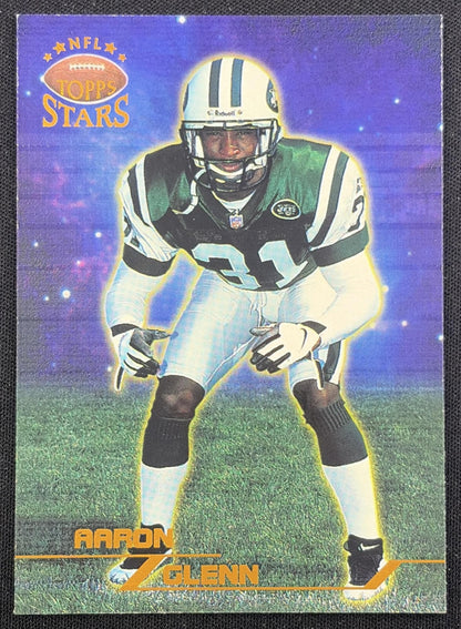 Aaron Glenn 1998 Topps Stars Bronze Star /8799 Jets New York Jets