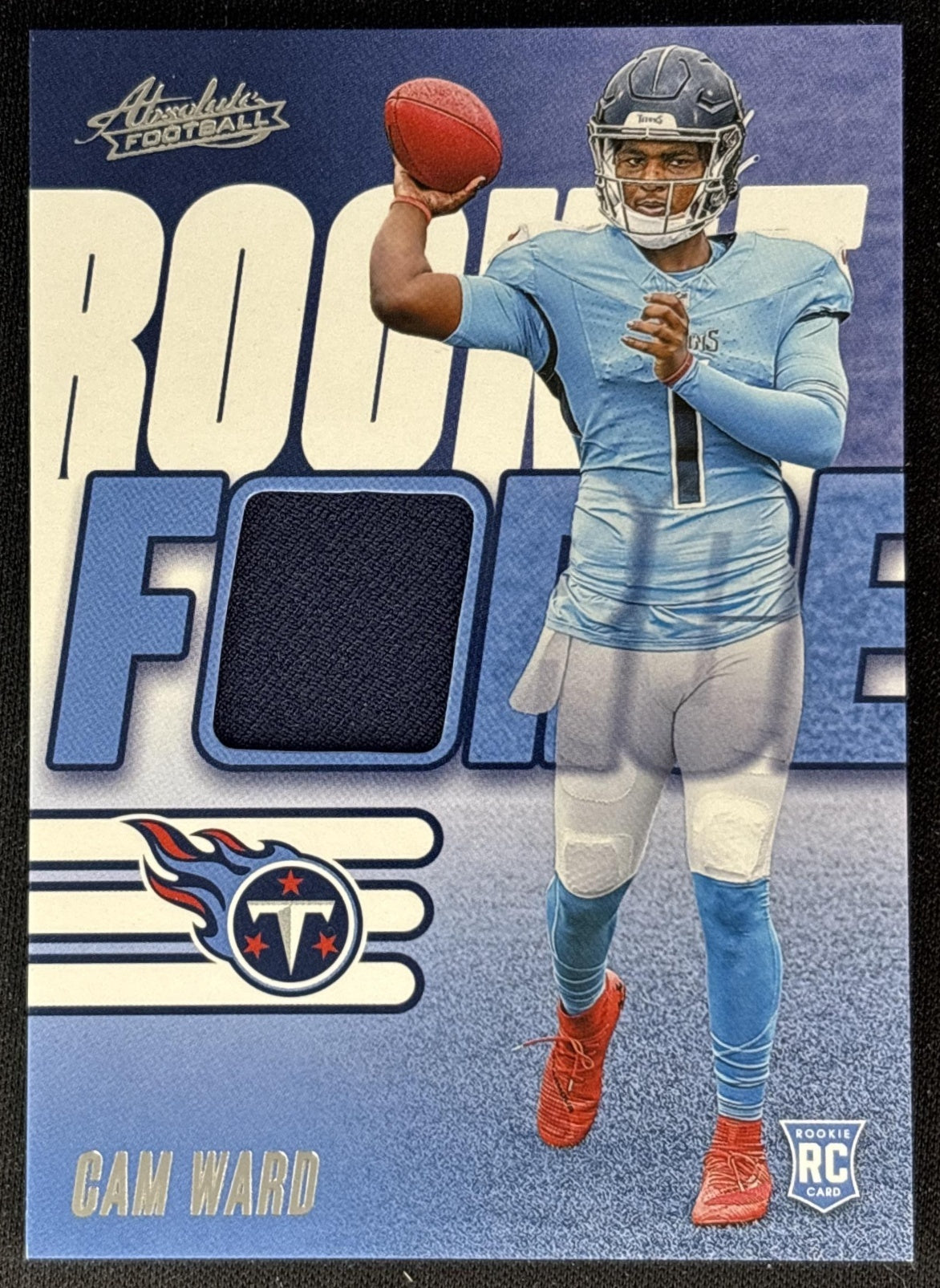 Cam Ward 2025 Panini Absolute Rookie Force Titans front