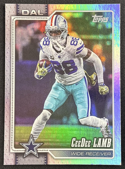 CeeDee Lamb 2026 Topps Rainbow Foil Cowboys Dallas Cowboys