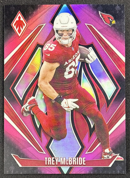Trey McBride 2024 Panini Phoenix Pink Fade /88 Cardinals