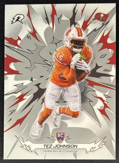 Tez Johnson 2025 Topps Resurgence Buccaneers Sports Trading Cards