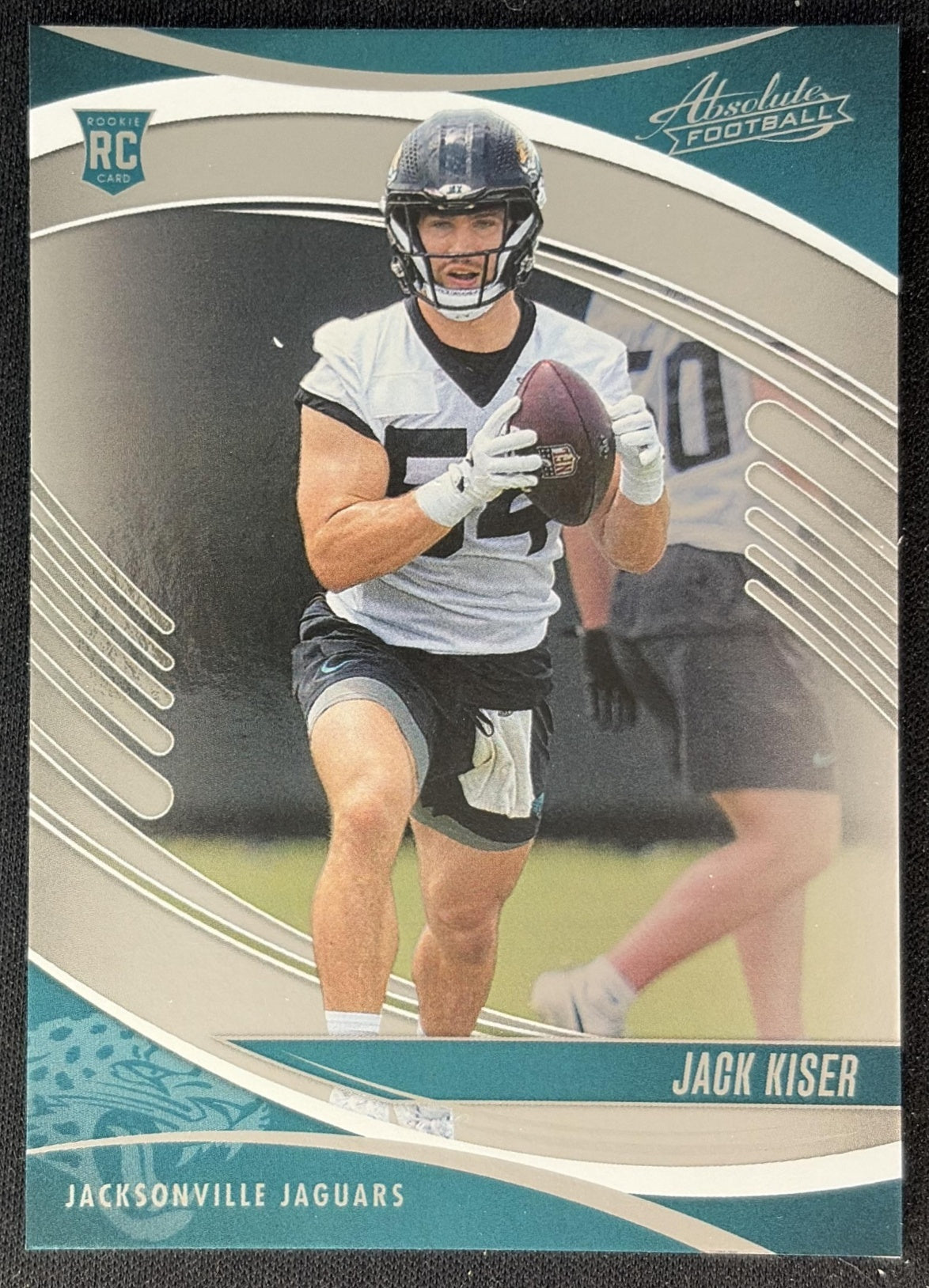 Jack Kiser 2025 Panini Absolute Rookies Jaguars Sports Trading Cards