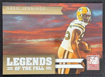 Greg Jennings 2011 Panini Donruss Elite Legends of the Fall Gold /999 Packers