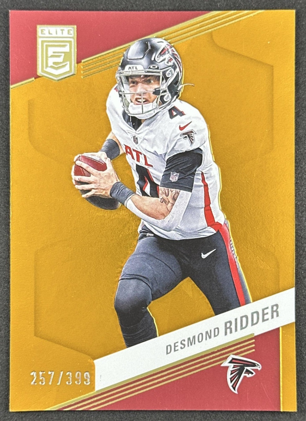 Desmond Ridder 2023 Donruss Elite /399 Falcons