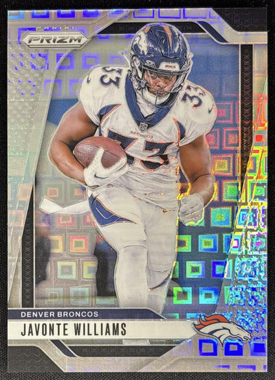 Javonte Williams 2024 Panini Prizm Pandora /400 Broncos Sports Trading Cards