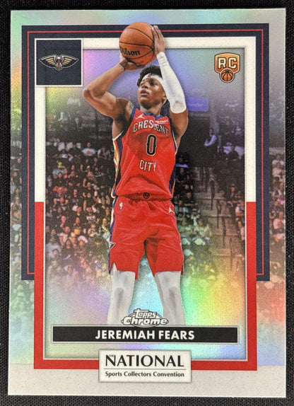 Jeremiah Fears 2026 Topps NSCC Collection NBA Sports Trading Cards
