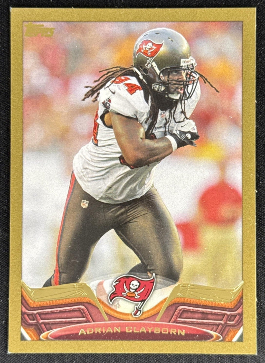 Adrian Clayborn 2013 Topps Gold /2013 Buccaneers Default Title Sports Trading Card