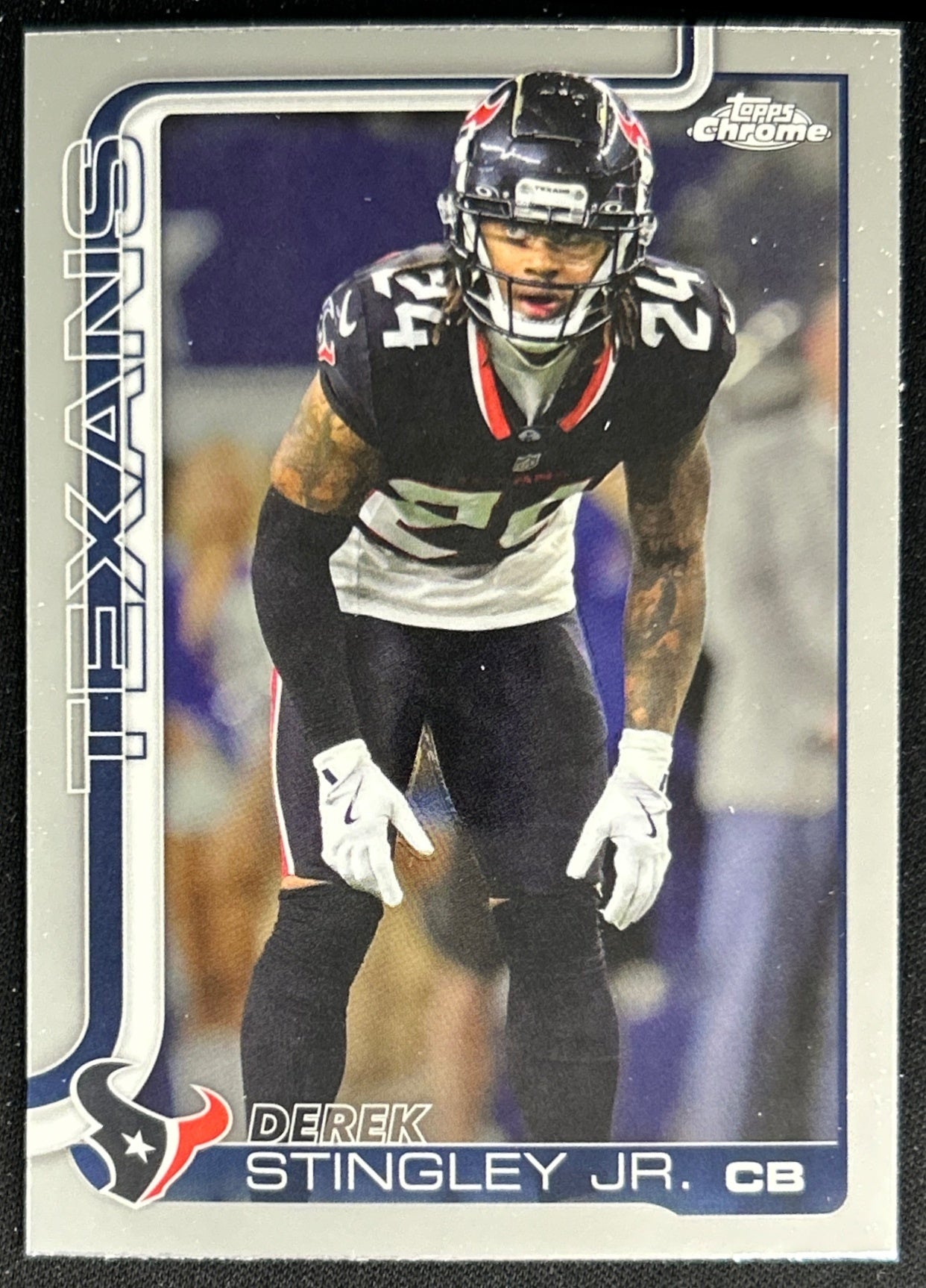 Derek Stingley Jr. 2025 Topps Chrome Texans Sports Trading Cards
