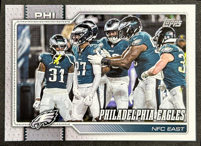 Philadelphia Eagles 2026 Flagship Topps Eagles Sports Trading Cards
