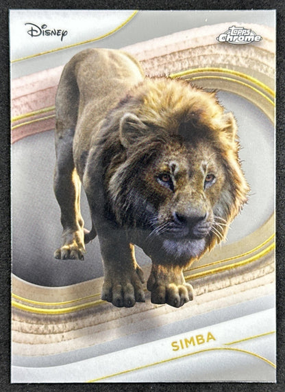 Simba 2025 Topps Chrome Disney Default Title Non-Sport Trading Cards