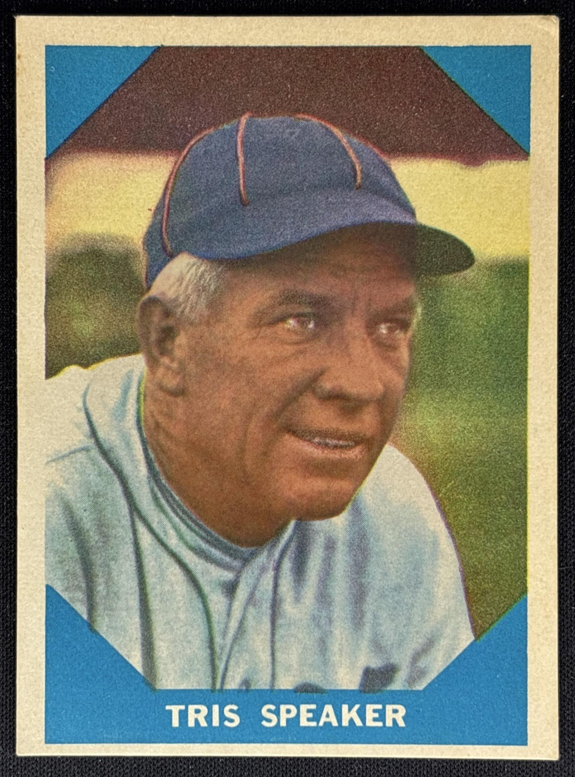 Tris Speaker 1960 Fleer Baseball Greats front