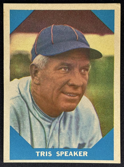 Tris Speaker 1960 Fleer Baseball Greats front