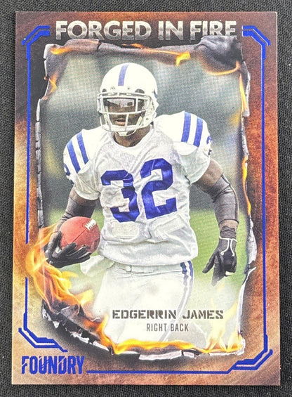 Edgerrin James Foundry Forged in Fire /35 Colts