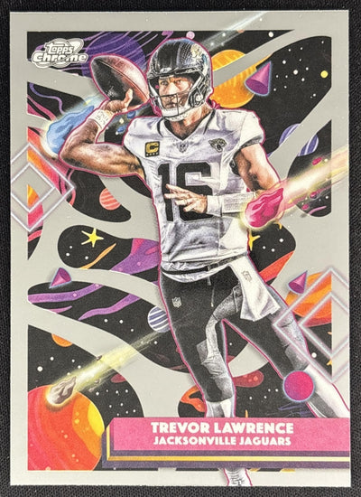 Trevor Lawrence 2025 Topps Cosmic Chrome Jaguars Sports Trading Cards
