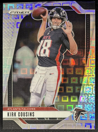 Kirk Cousins 2024 Panini Prizm Pandora /400 Falcons Sports Trading Card