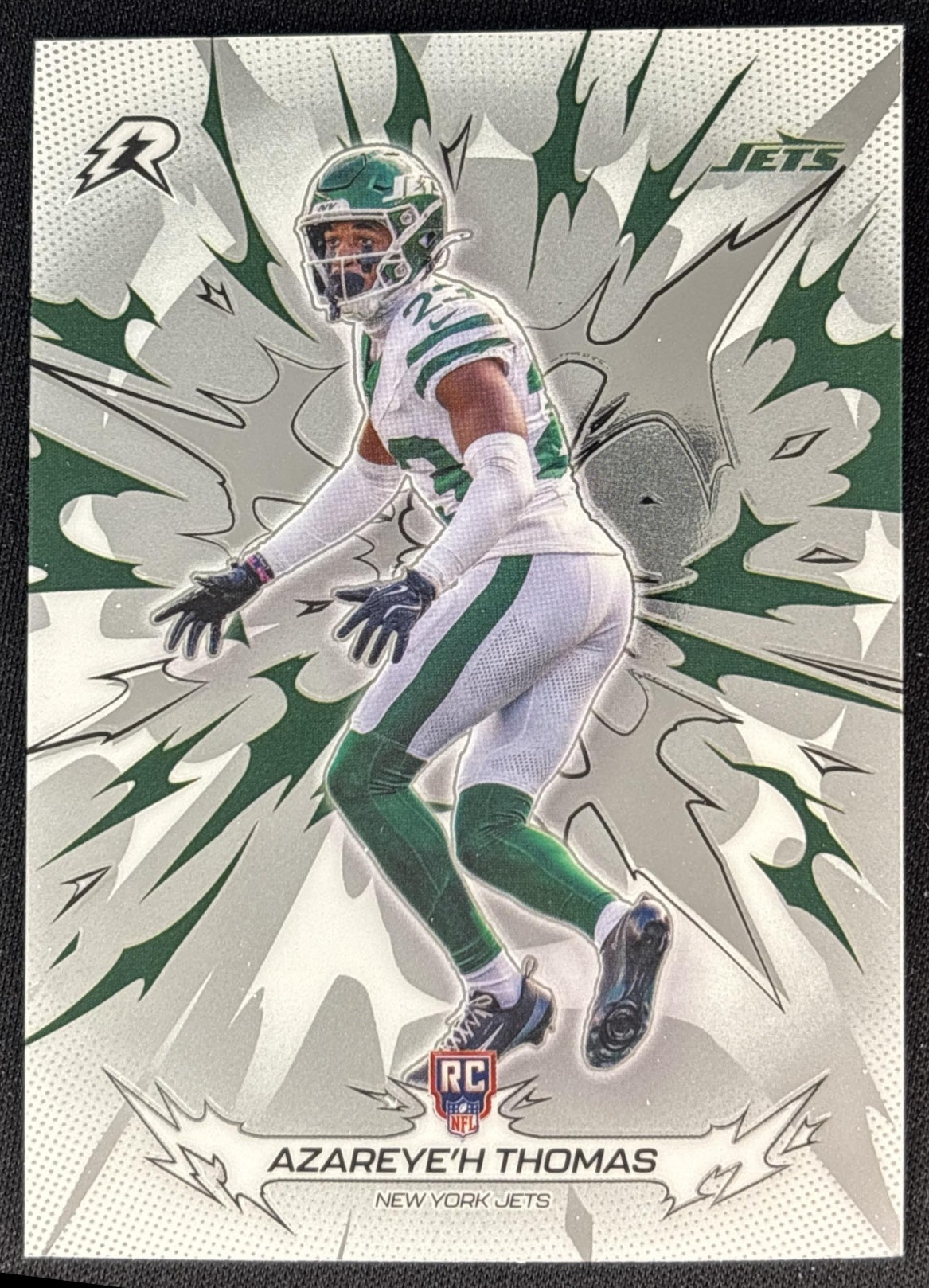 Azareye'h Thomas 2025 Topps Resurgence Jets Sports Trading Cards
