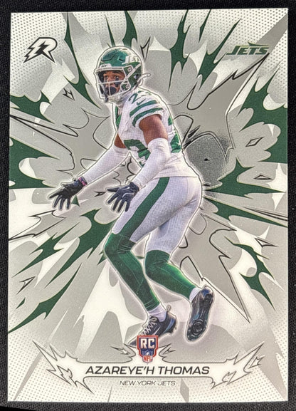 Azareye'h Thomas 2025 Topps Resurgence Jets Sports Trading Cards