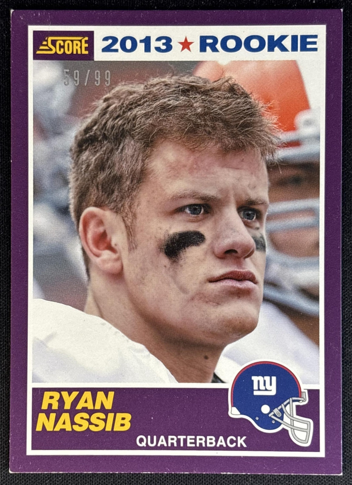 Ryan Nassib 2013 Panini Score Giants