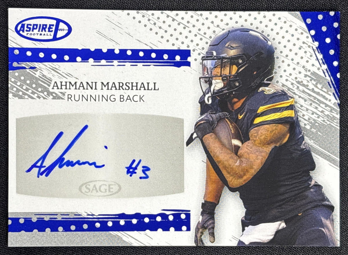 Ahmani Marshall 2025 SAGE Aspire Auto Blue
