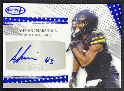 Ahmani Marshall 2025 SAGE Aspire Auto Blue