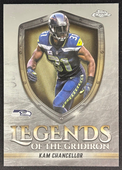 Kam Chancellor 2025 Chrome Legends of the Gridiron Seahawks Sports Trading Cards
