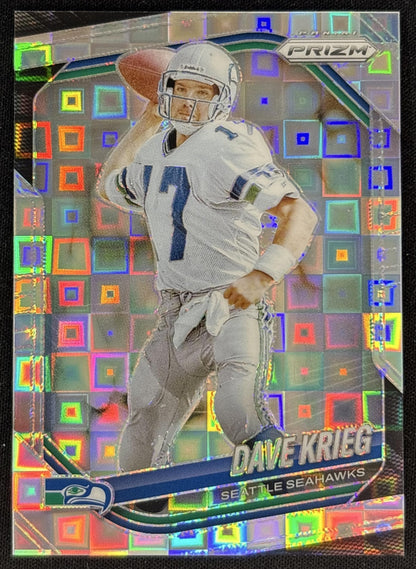 Dave Krieg 2025 Panini Prizm Pandora /400 Seahawks front